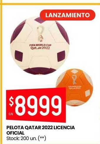 Changomas Pelota qatar 2022 licencia oficial oferta