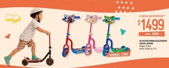 Changomas Scooter princesa disney oferta