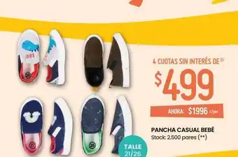Changomas Pancha casual bebé oferta