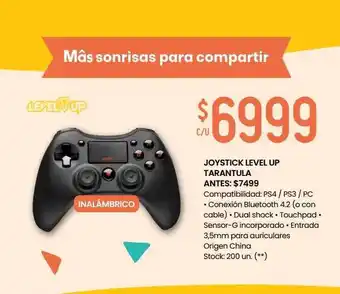 Changomas Joystick level up tarantula oferta