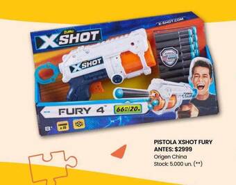 Changomas Pistola xshot fury oferta