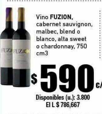 Cooperativa Obrera Vino fuzion oferta