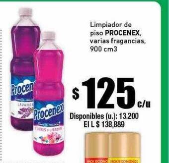 Cooperativa Obrera Limpiador de piso procenex oferta