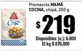 Cooperativa Obrera Premezcla mamá cocina oferta