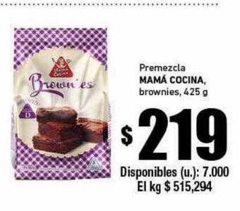 Cooperativa Obrera Premezcla mamá cocina oferta