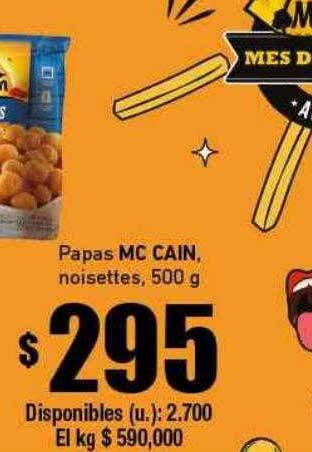 Cooperativa Obrera Papas mc cain noisettes oferta