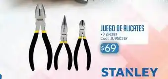 Juego de alicates stanley