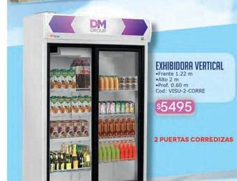 Cuotas del Sur Exhibidora vertical oferta