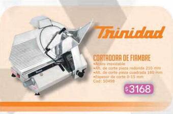 Cuotas del Sur Cortadora de fiambre trinidad oferta