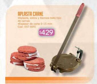 Cuotas del Sur Aplasta carne oferta