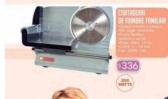 Cuotas del Sur Cortadora de fiambre familiar oferta