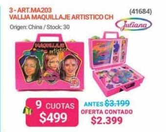 Hendel Valija maquillaje artistico ch juliana oferta