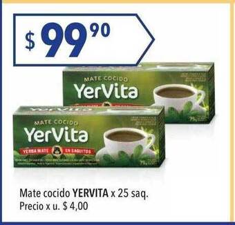 Hergo Mate cocido yervita oferta