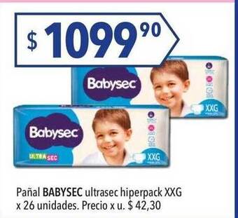 Hergo Pañal babysec oferta