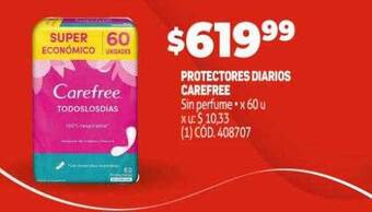 Makro Protectores diarios carefree oferta