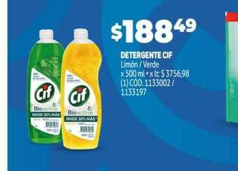 Makro Detergente cif oferta