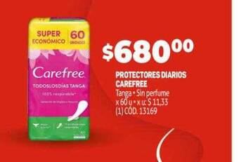 Makro Protectores diarios carefree oferta