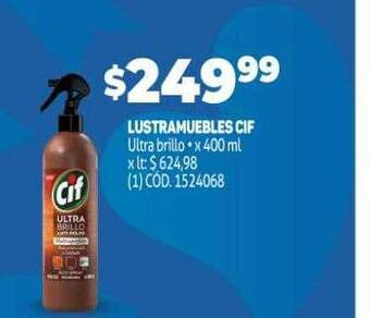Makro Lustramuebles cif oferta