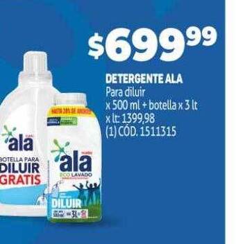 Makro Detergente ala oferta