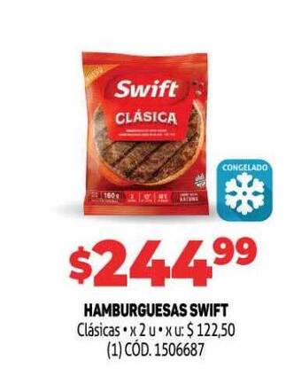 Makro Hamburguesas swift oferta