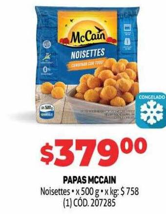 Makro Papas mccain oferta