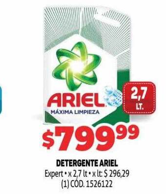 Makro Detergente ariel oferta