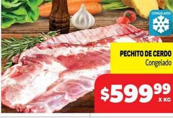 Makro Pechito de cerdo oferta