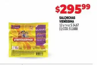 Makro Salchichas vieníssima oferta