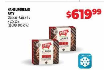 Makro Hamburguesas paty oferta