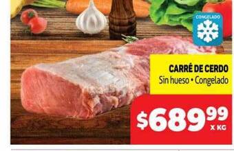 Makro Carré de cerdo oferta