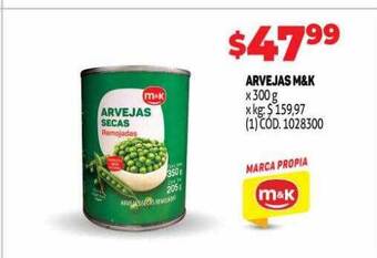 Makro Arvejas m&k oferta