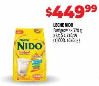 Makro Leche nido oferta