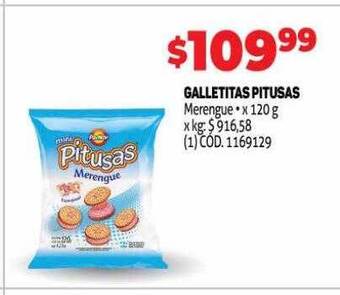 Makro Galletitas pitusas oferta
