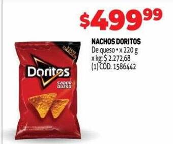 Makro Nachos doritos oferta
