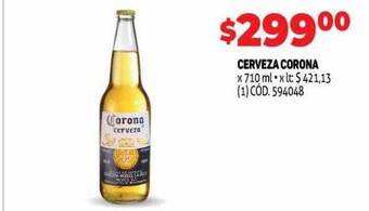 Makro Cerveza corona oferta