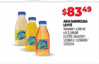 Makro Agua saborizada levité oferta