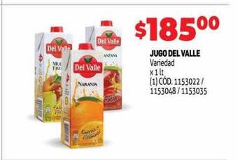 Makro Jugo del valle oferta