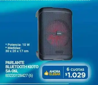 Punto Blu Parlante bluetooth kioto sa-06l oferta