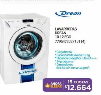 Punto Blu Lavarropas drean 10.12 eco oferta