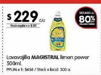 Disco Lavavajillas magistral 500ml oferta