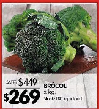 Disco Brócoli x kg oferta