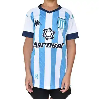 Sportline Camiseta de futbol kappa racing club kombat home slim 2021 oferta