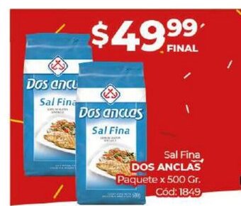 Diarco Dos Anclas Sal fina oferta