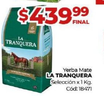 Diarco La Tranquera Yerba mate oferta
