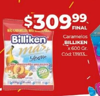 Diarco Billiken caramelos oferta