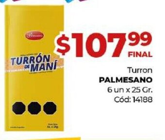 Diarco Palmesano turron oferta