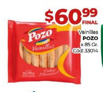 Diarco Pozo vainillas oferta