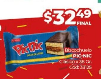 Diarco Pic-Nic bizcochuelo oferta