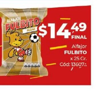 Diarco Fulbito Alfajor oferta