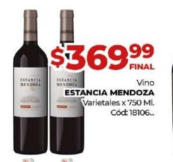 Diarco Estancia mendoza vino oferta